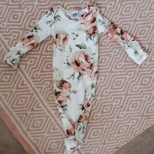 Adorable onsie with wrap bottom!